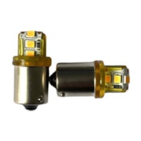 LAMPADA PISCA RÉ 6LED 12V AMARELA - ECOLED - 14004S