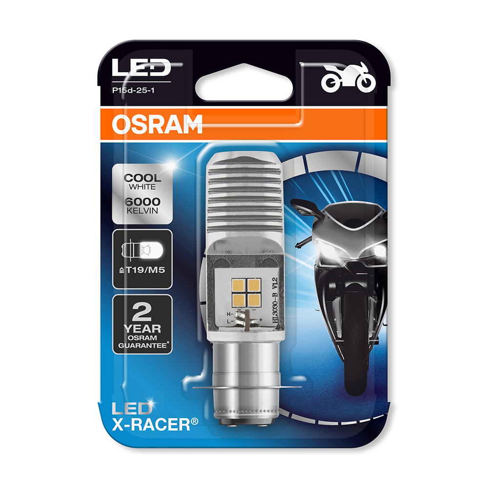LÂMPADA LED MOTO H4 HS1 OSR | SKU OS73204CW | WS Parts