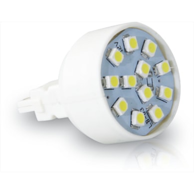 LÂMPADA T20 LED 1 POLO 12V BRANCA AUTOPOLI AL275