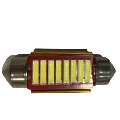 LÂMPADA TORPEDO 6 SMD 39MM 12V NIGHT LED NL39812