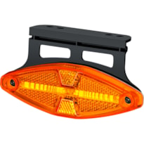 LANTERNA LATERAL LED BIVOLT COM SUPORTE SINALSUL 20562AM