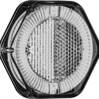 LANTERNA LATERAL LED COM GUIA CRISTAL BIVOLT SINALSUL 2049CR