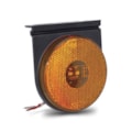 LANTERNA LATERAL REFLETOR SUPORTE LED AMARALO P...