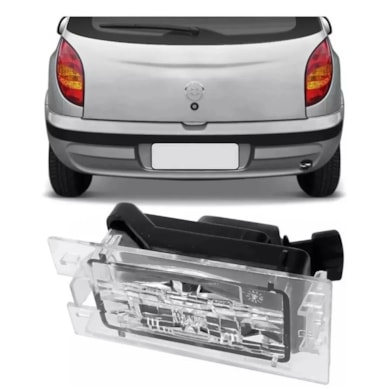 LANTERNA PLACA CHEVROLET CELTA PRISMA 2001-2012 DSC - 6002