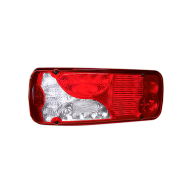 LANTERNA TRASEIRA ESQUERDA C LED VERMELHO/CRISTAL LED PRADOLUX - PL1616.22.47