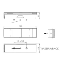 LANTERNA TRASEIRA IVEC STRALIS TECTOR 2003-2012 C/ VIGIA