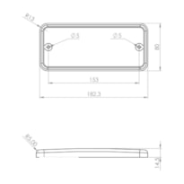 LENTE LANTERNA PISCA/SETA LD/LE FRONTAL VW WORKER PL05350002