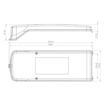 LENTE LANTERNA TRAS ESQ VOLVO FH 540 460 500 420 12 FL543LT