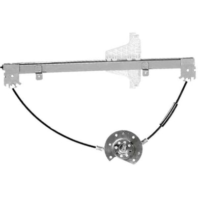 MÁQUINA DO VIDRO MECÂNICO VW FOX 2003-2014 ZINNI - R-4396E