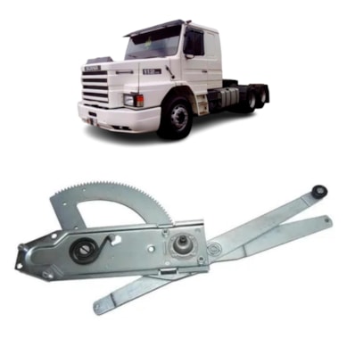 MÁQUINA VIDRO MANUAL DIANTEIRO DIR SCANIA T/R112 - 296430