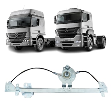 MÁQUINA VIDRO MECÂNICO MERCEDES ATEGO AXOR DIR ZINNI R-2307D