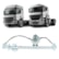 MÁQUINA VIDRO MECÂNICO MERCEDES ATEGO AXOR DIR ZINNI R-2307D