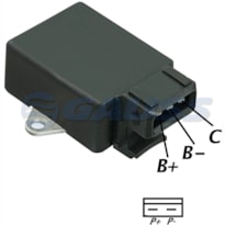 MODULO DE IGNIÇÃO FIAT UNO PRÊMIO ELBA 1984-2016 GAUSS - GA2026