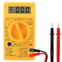 MULTÍMETRO DIGITAL PROFISSIONAL CABO MULTI PORTÁTIL HY-5929