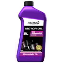 ÓLEO LUBRIFICANTE 15W40 SL 1 LITRO RADNAQ