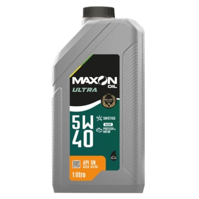 OLEO LUBRIFICANTE 5W40 1L - MAXON ULTRA OIL LAMOAT0042