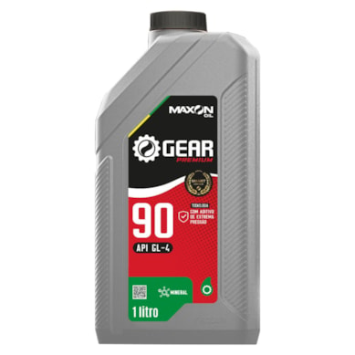 OLEO MINERAL CAMBIO SAE 90 API GL4 MAXON GEAR 1L LATRDE0080