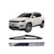 PALHETA LIMPADOR TRASEIRO JEEP COMPASS 2017 A 2022 PVT10C