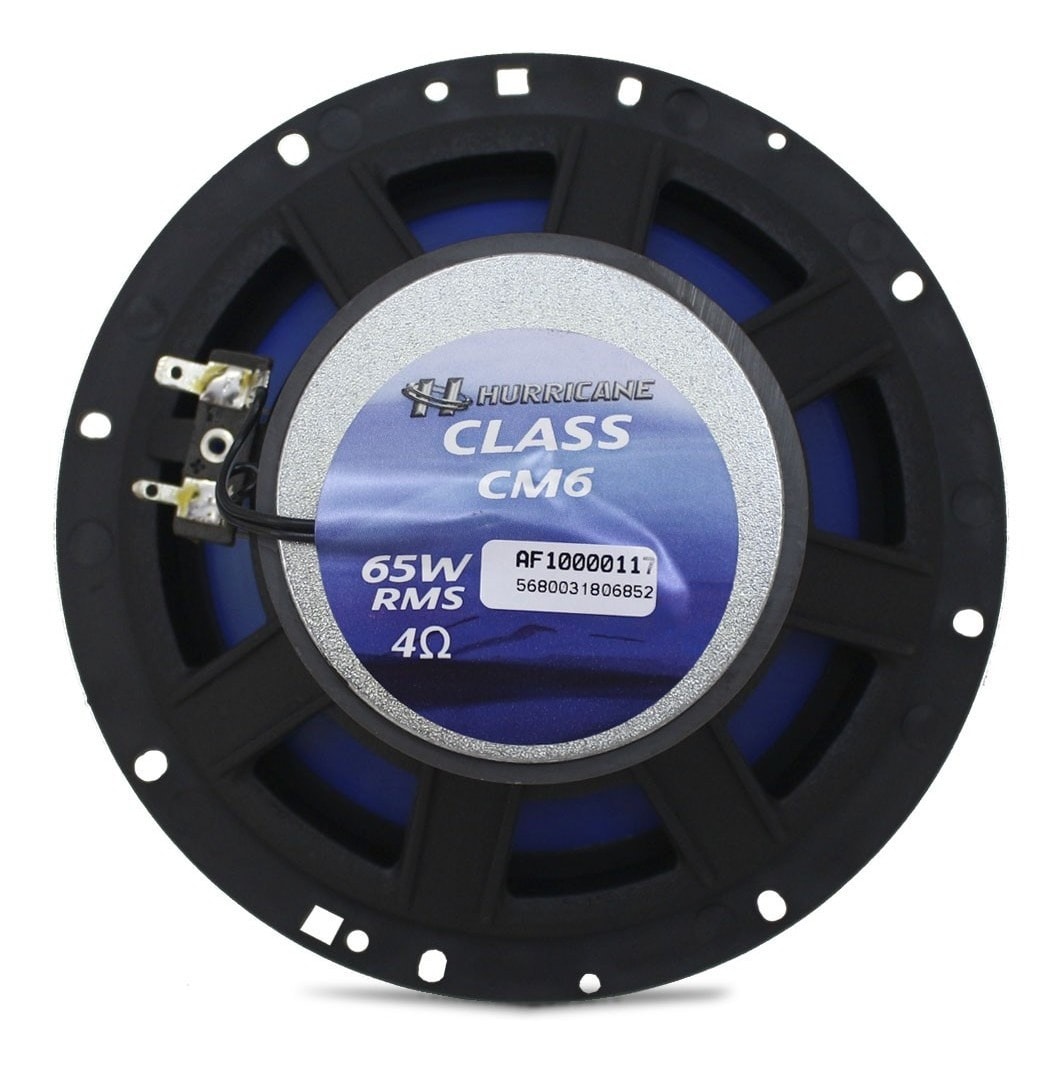 PAR ALTO FALANTE PORTA HURRICANE 6 POLEGADA 130 RMS CM6 260W - WS