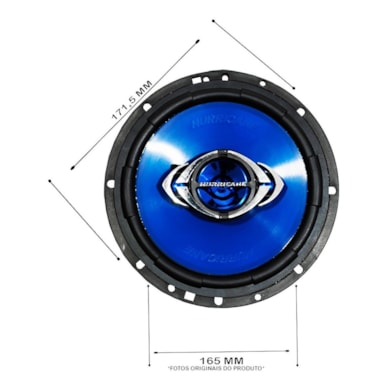 PAR ALTO FALANTE PORTA HURRICANE 6 POLEGADA 130 RMS CM6 260W