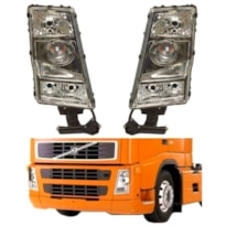 PAR DE FAROL 24V VOLVO FH12 FM12 ESQ/DIR NINO FAROIS