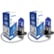 PAR DE LÂMPADAS HALOGENAS SHOCK LIGHT - 12V 55W PK22S H3