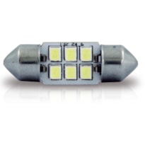 PAR LÂMPADA 32MM 6LEDS 12V TORPEDO AUTOPOLI AL601