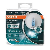 PAR LAMPADA H7 OSRAM 5000K COOL BLUE INTENSE 12V 55W 2PC CBN