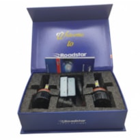 PAR LÂMPADA LED H8 POWER LIGHT ROADSTAR RSH816BR