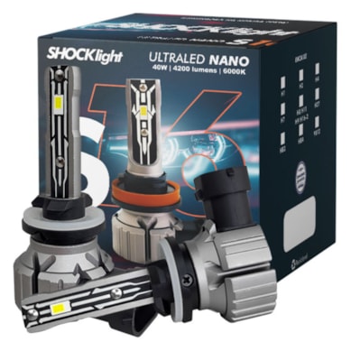 PAR LAMPADA ULTRALED H27 S16 6000K 12V 40W 4200LM SLL-160027