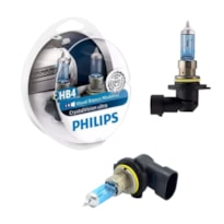 PAR LAMPADAS FAROL HB4 CRYSTAL VISION SUPER BRANCA PHILIPS