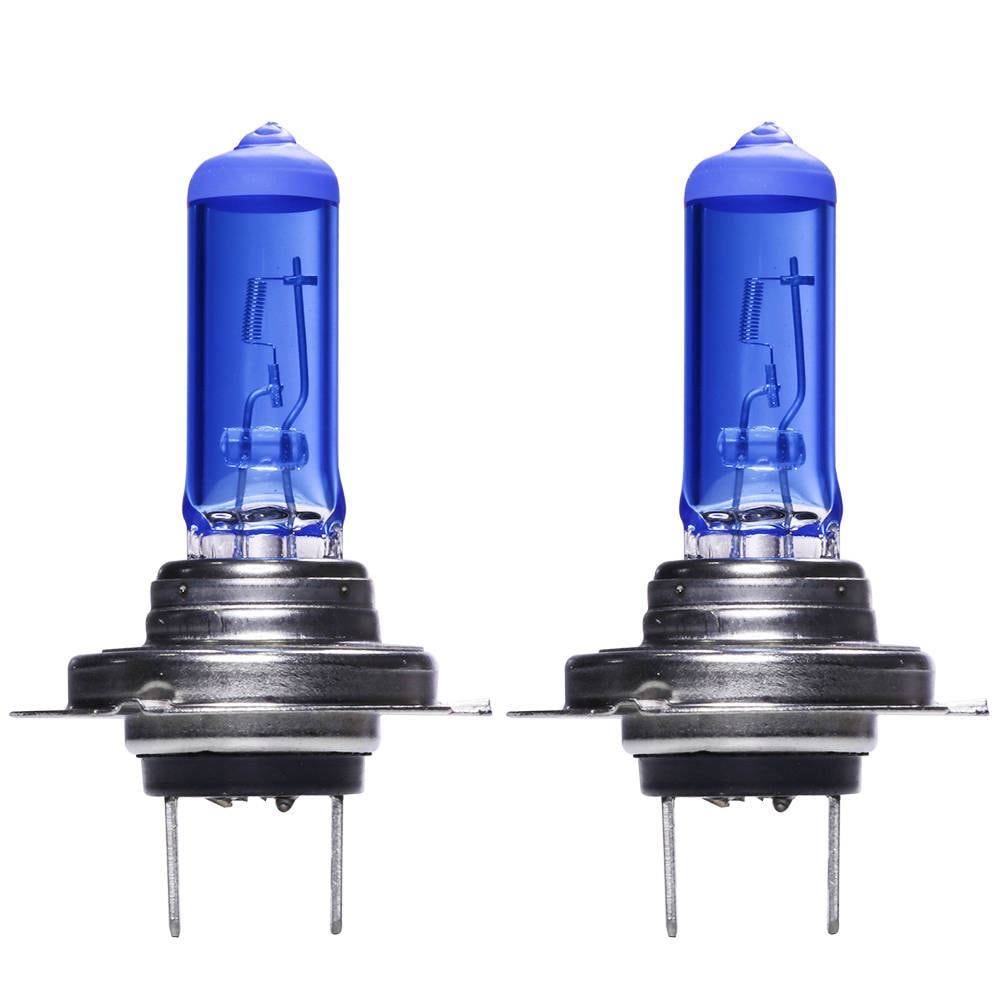 PAR LÂMPADAS H7 SUPER BRANCA 12V 55W 8500K - TG1012H7