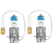 PAR LÂMPADAS OSRAM NIGHT BREAKER LASER H3 FAROL DE MILHA 150%+LUZ