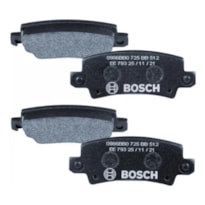 PASTILHA DE FREIO BB512 COROLLA 1.8 16V XEI 4P 02/07 BOSCH