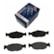 PASTILHA FREIO DIANTEIRA PRISMA 1.4 2013 BOSCH 0986BB0787
