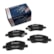 PASTILHA FREIO DIANTEIRO BOSCH HB20 1.0 