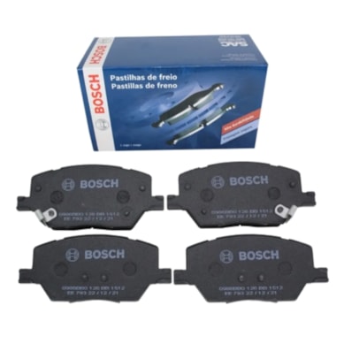 PASTILHA FREIO DIANTEIRO BOSCH RENEGADE 2.0 2018 BB1512