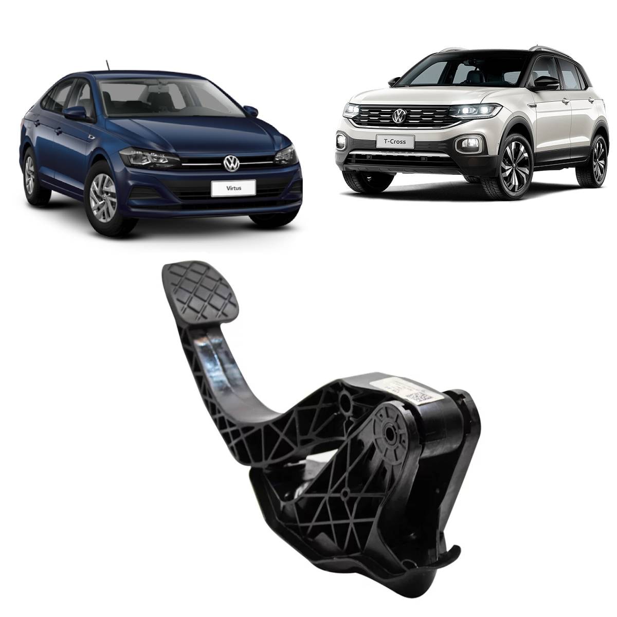 MOLA PEDAL DE EMBREAGEM T-CROSS VIRTUS ORIGINAL 2QB721363 - WS PARTS
