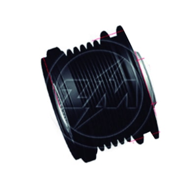 POLIA ALTERNADOR RODA LIVRE RENAULT CLIO MEGANE ZM 96.000.45