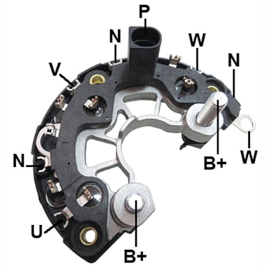 PONTE RETIFICADORA MERCEDES LO 812 1214 C 1997-2005 GAUSS - GA1432