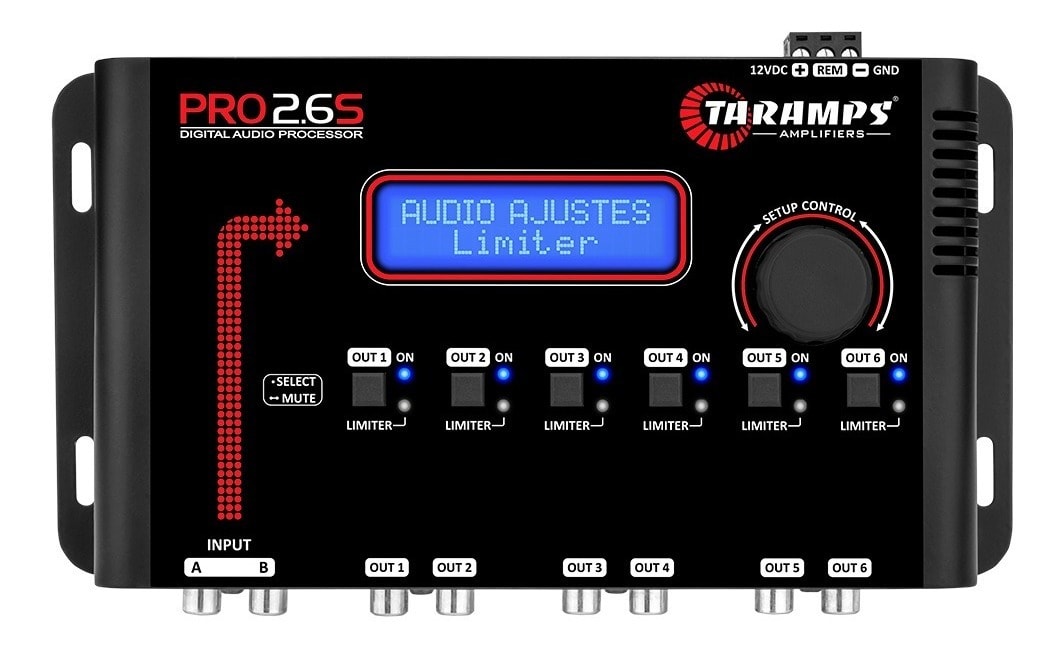 EAP P400 ツイーター2個 + Taramps Pro2.6S セット PROCESSADOR TARAMPS PRO 2.6S 2 IN 6 OUT DIGITAL CROSSOVER - WS PARTS