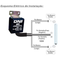 REATOR INVERSOR PARA LÂMPADA FLUORESCENTE 15W/40W - DNI0870