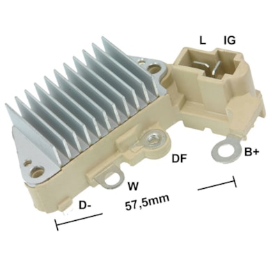 REGULADOR DE VOLTAGEM 14V EMPILHADEIRAS POSITIVO GAUSS GA870