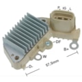 REGULADOR DE VOLTAGEM 14V TOYOTA TERCEL 1.5 NIP...