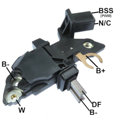 REGULADOR DE VOLTAGEM BMW118I SERIE 3 SERIE 1 - 14V GA266 - WS PARTS