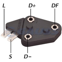 REGULADOR DE VOLTAGEM GMC 12-170 15-190 LWB 14-190 6.6 16-220 12-170 LWB 1995-2001 GAUSS - GA209