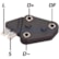 REGULADOR DE VOLTAGEM GMC 12-170 15-190 LWB 14-190 6.6 16-220 12-170 LWB 1995-2001 GAUSS - GA209