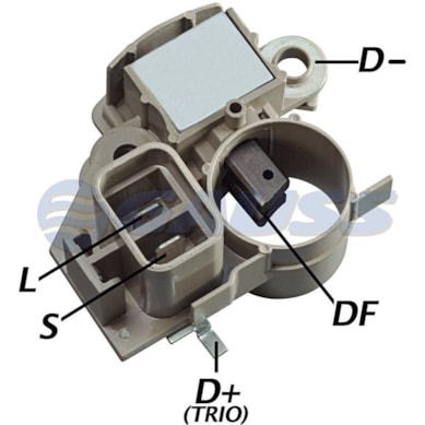 REGULADOR DE VOLTAGEM MITSUBISHI L 200 2013-2017 GAUSS - GA802