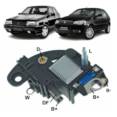 REGULADOR VOLTAGEM 12V PALIO TEMPRA UNO PUNTO - BC0216805160