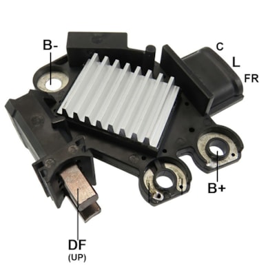 REGULADOR VOLTAGEM HB20 1.6 16V ATÉ 2012 14V GAUSS GA912